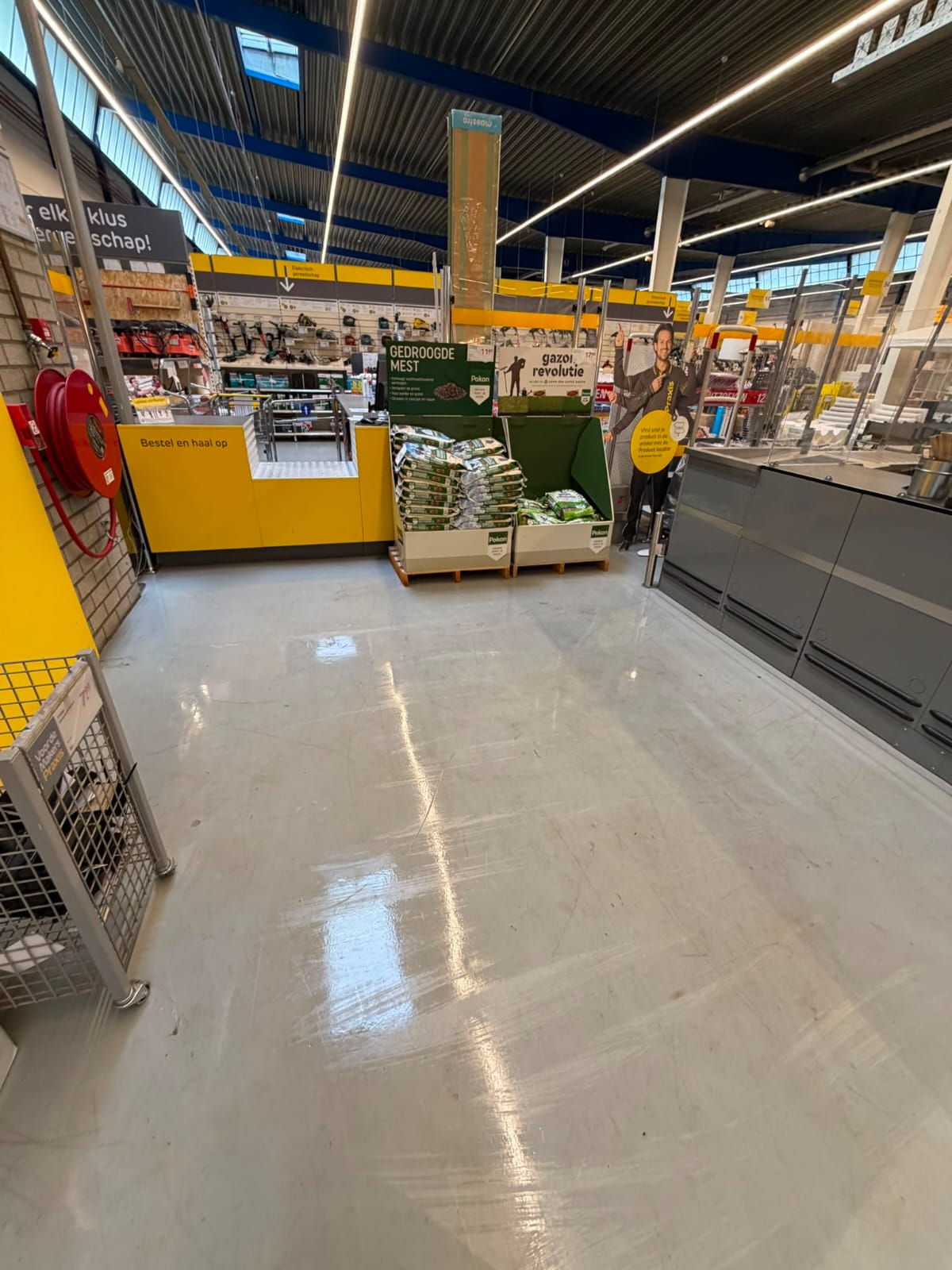Winkel schoonmaak